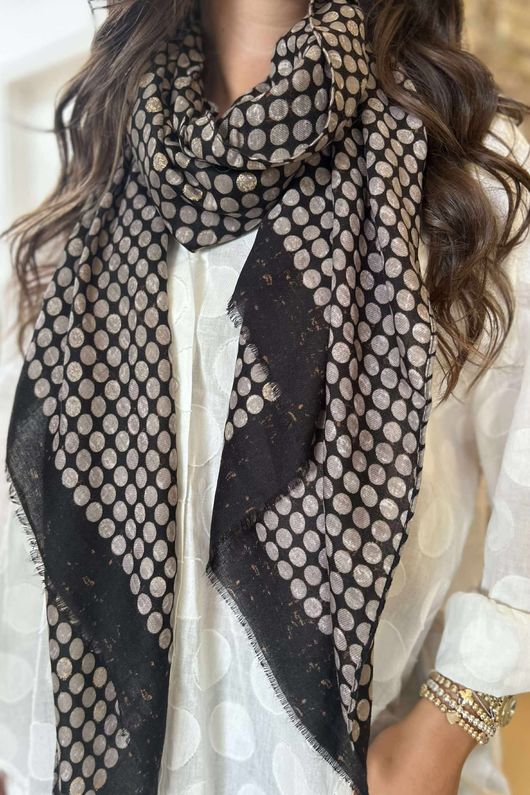 Laundry B Orla Scarf Coffee Bean